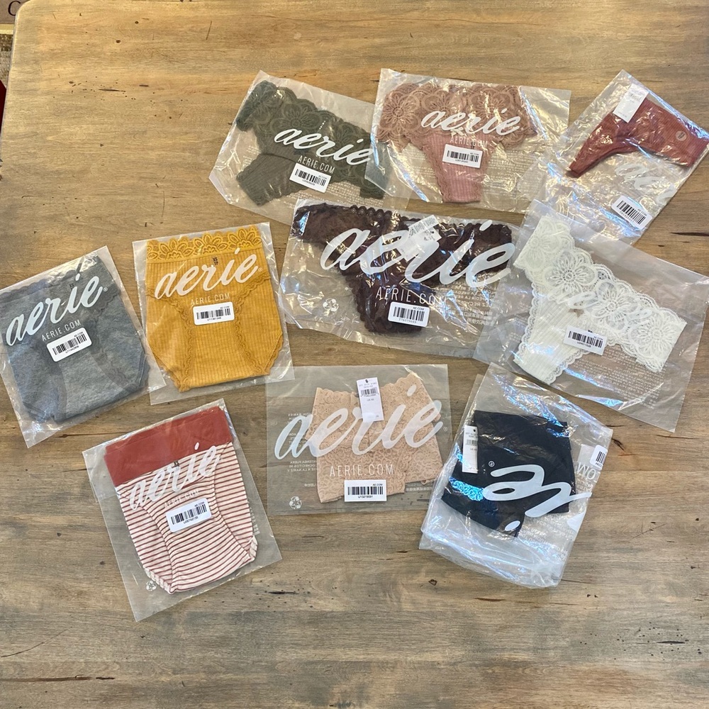 Aerie Underwear • Size XS • 10 Pair